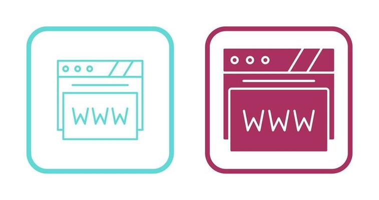 Web Browser Vector Icon