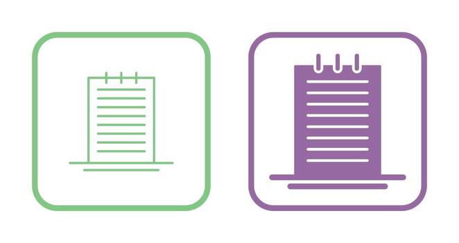 Notes Vector Icon