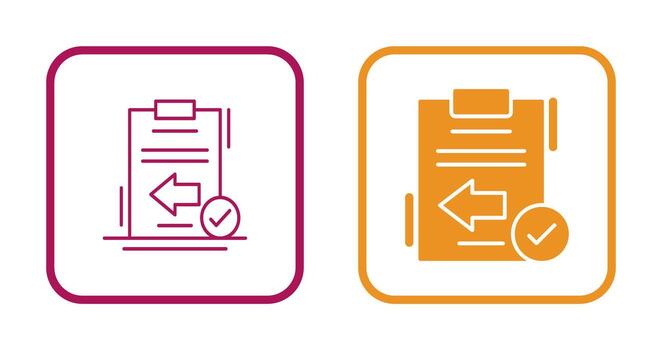 Return Vector Icon