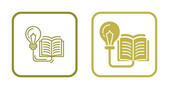 icono de vector de conocimiento