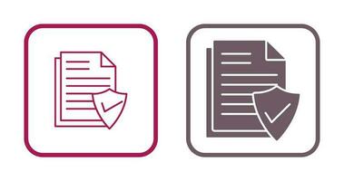 Valid Document Vector Icon
