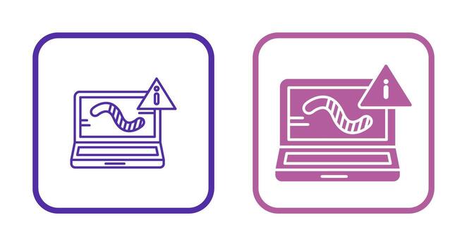 Worm Vector Icon