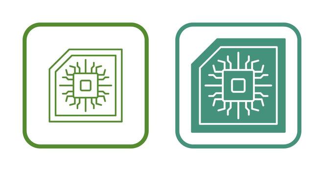 Chip Vector Icon