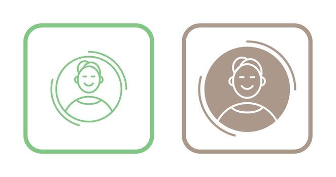 icono de vector de usuario