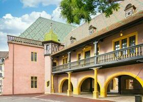 Scenery of Alsace region Colmar in France photo