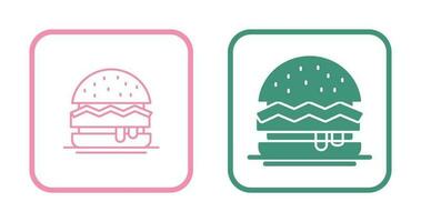 Hamburger Vector Icon