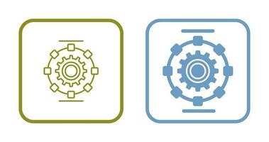 Automated Process Vector Icon