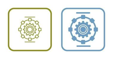 Automated Process Vector Icon