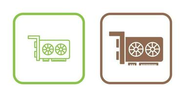 Graphic Card Vector Icon