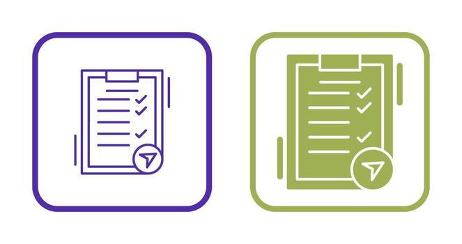 Clipboard Vector Icon