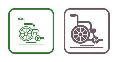 Wheel Chair Vector Icon