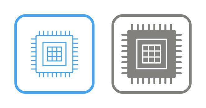 Processor Vector Icon