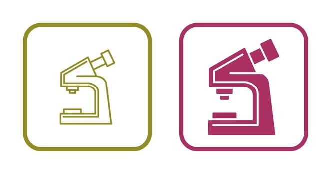 Microscope Vector Icon