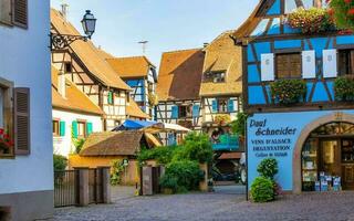 Scenery of Alsace region in France photo