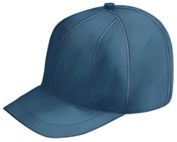 Watercolor hat style. AI Generative png