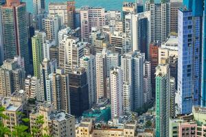 Hong Kong modern city in China photo