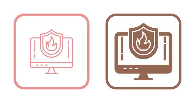 Firewall Vector Icon