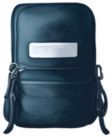 Aquarell Tasche Stil. ai generativ png