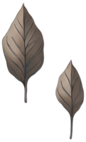 Aquarell Grün Blatt. generativ ai png