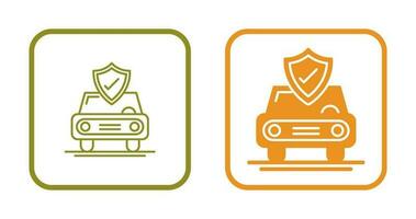 Car Protection Vector Icon