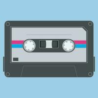 casete cinta retro Clásico mixtape vector ilustración