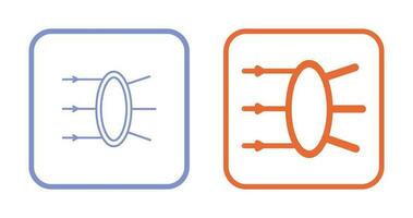 Refraction Vector Icon