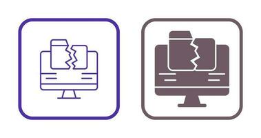 Data Loss Vector Icon