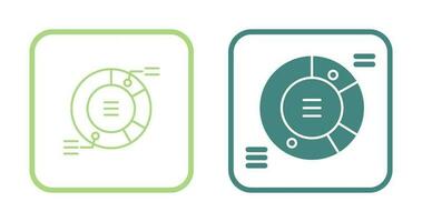 Pie Chart Vector Icon