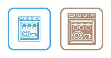 Dishwasher Vector Icon