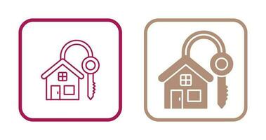 House Key Vector Icon