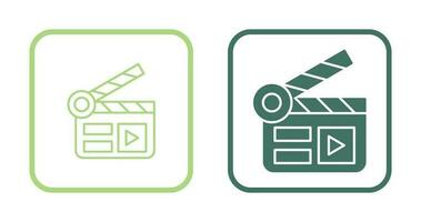 Clapper Board Vector Icon