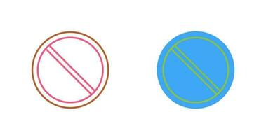 Prohibited Vector Icon