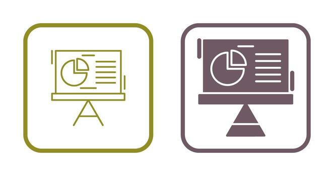 Pie Chart Vector Icon
