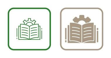 Open Book Vector Icon