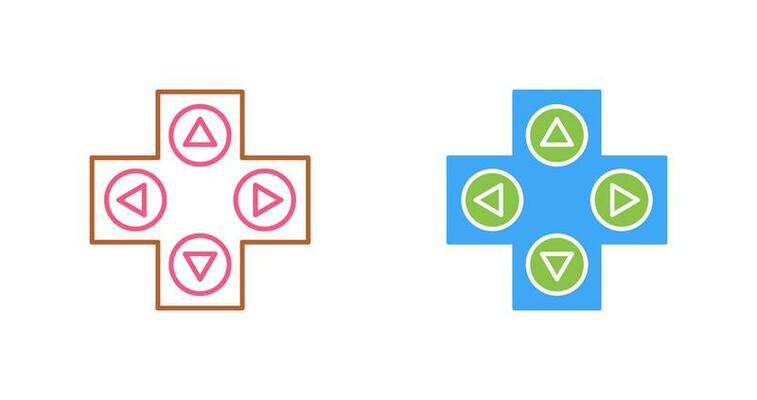 Unique Gaming Control Vector Icon