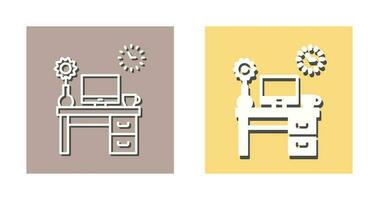 Work Table Vector Icon