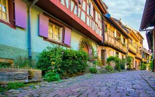 Scenery of Alsace region in France photo