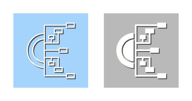 Flowchart Vector Icon