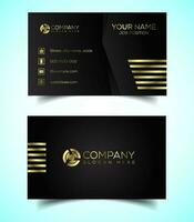 Creative and modern corporate business card template vector