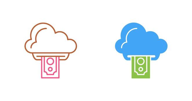 Cloud Computing Vector Icon