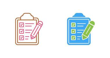 Checklist Vector Icon