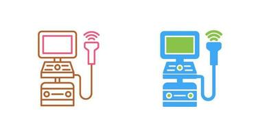 Ultrasound Machine Vector Icon