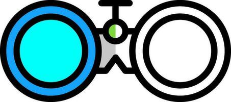 Binoculars Vector Icon Design