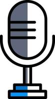 Microphone Vector Icon Design