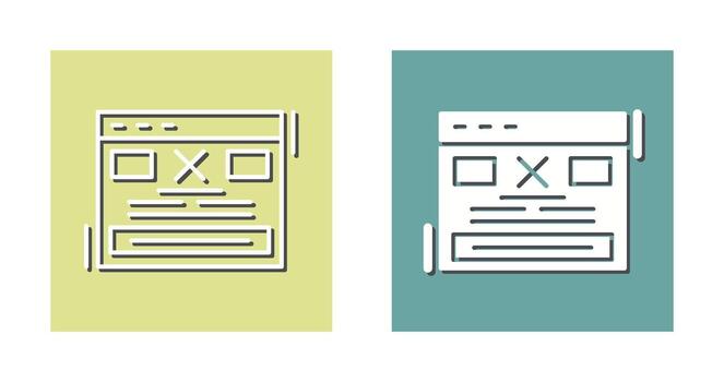 Error Vector Icon