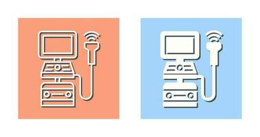 Ultrasound Machine Vector Icon