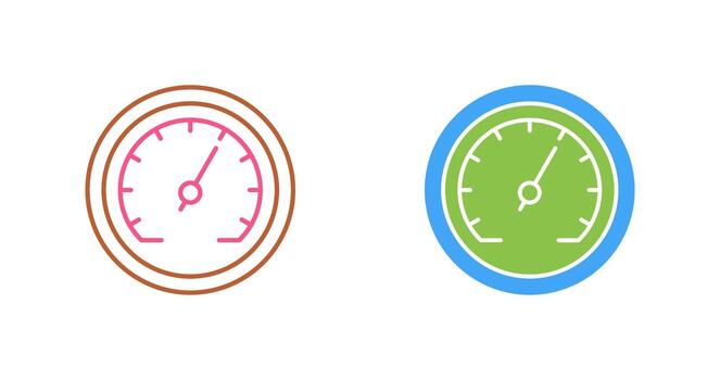 Speedometer Vector Icon