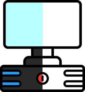 Computer Vector Icon Design