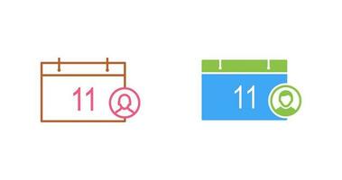 Unique Event Management Vector Icon