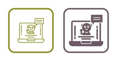 Chat Bot Vector Icon